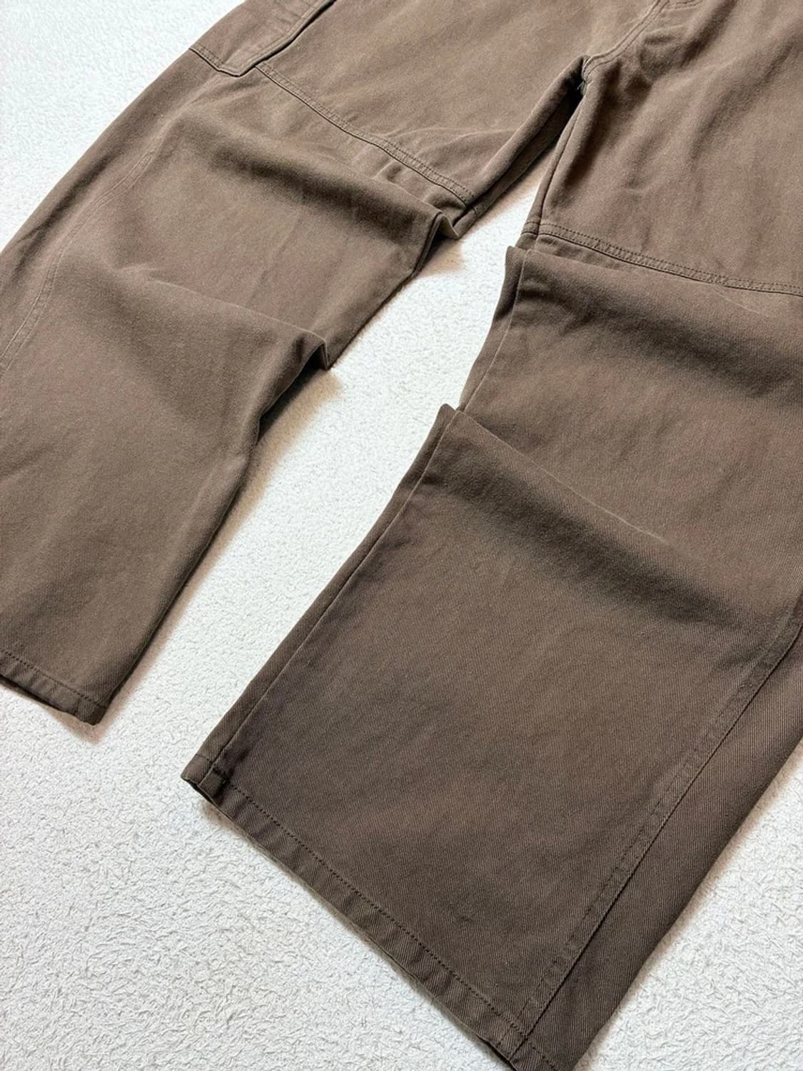 Okkane 코튼 와이드 팬츠 PN6701 상품이미지4