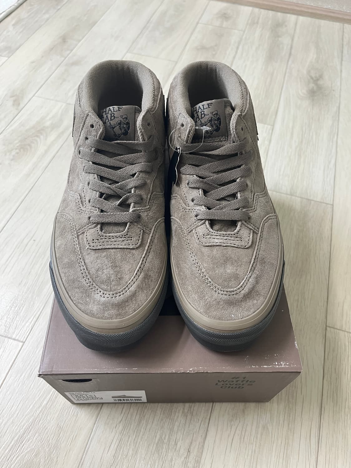 반스볼트X더블탭스 Wtaps 하프 캡 LX 코요테 US9 270 상품이미지2