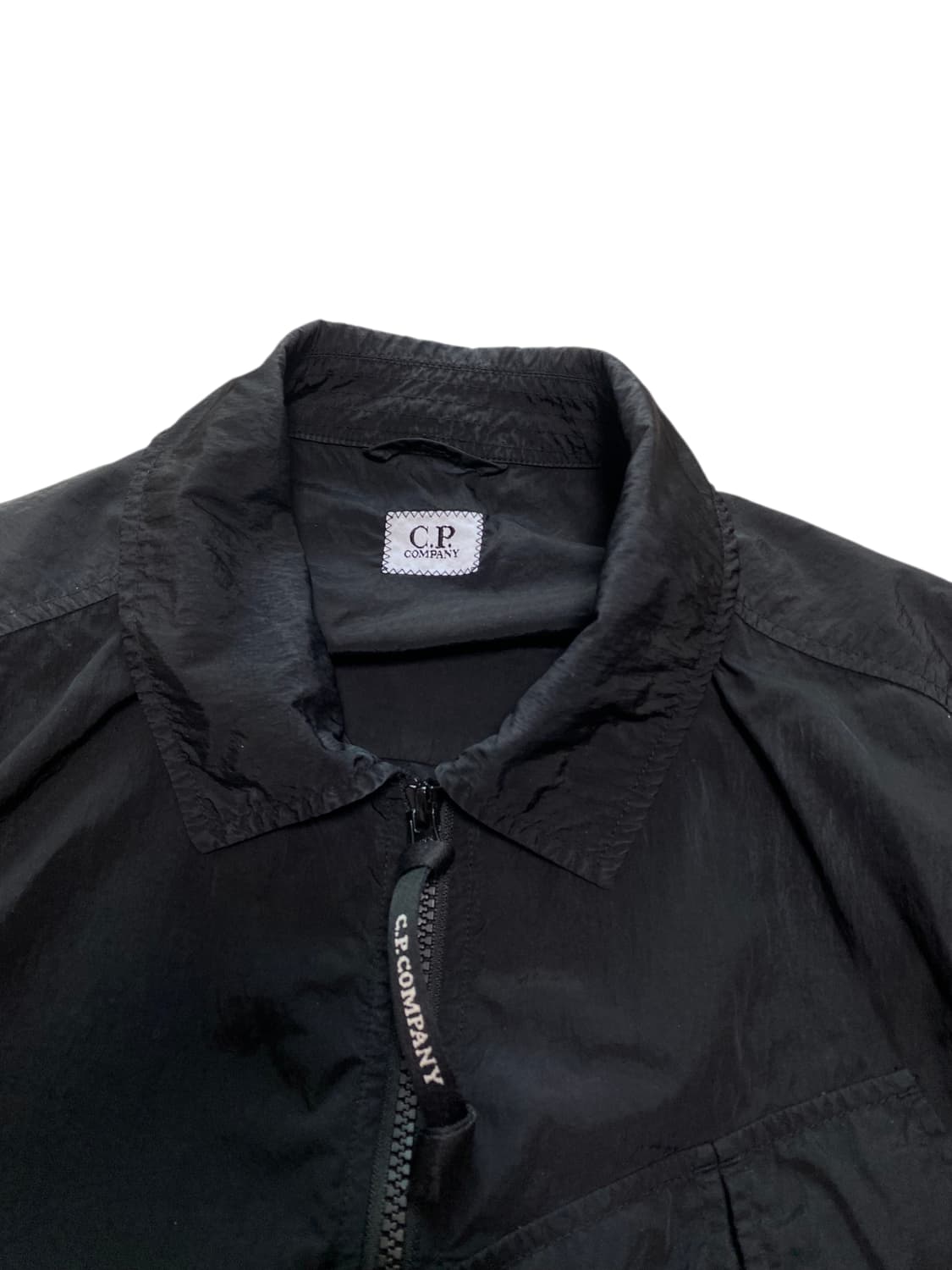 CP 컴퍼니 나일론 포켓셔츠 자켓 블랙 M 상품이미지3