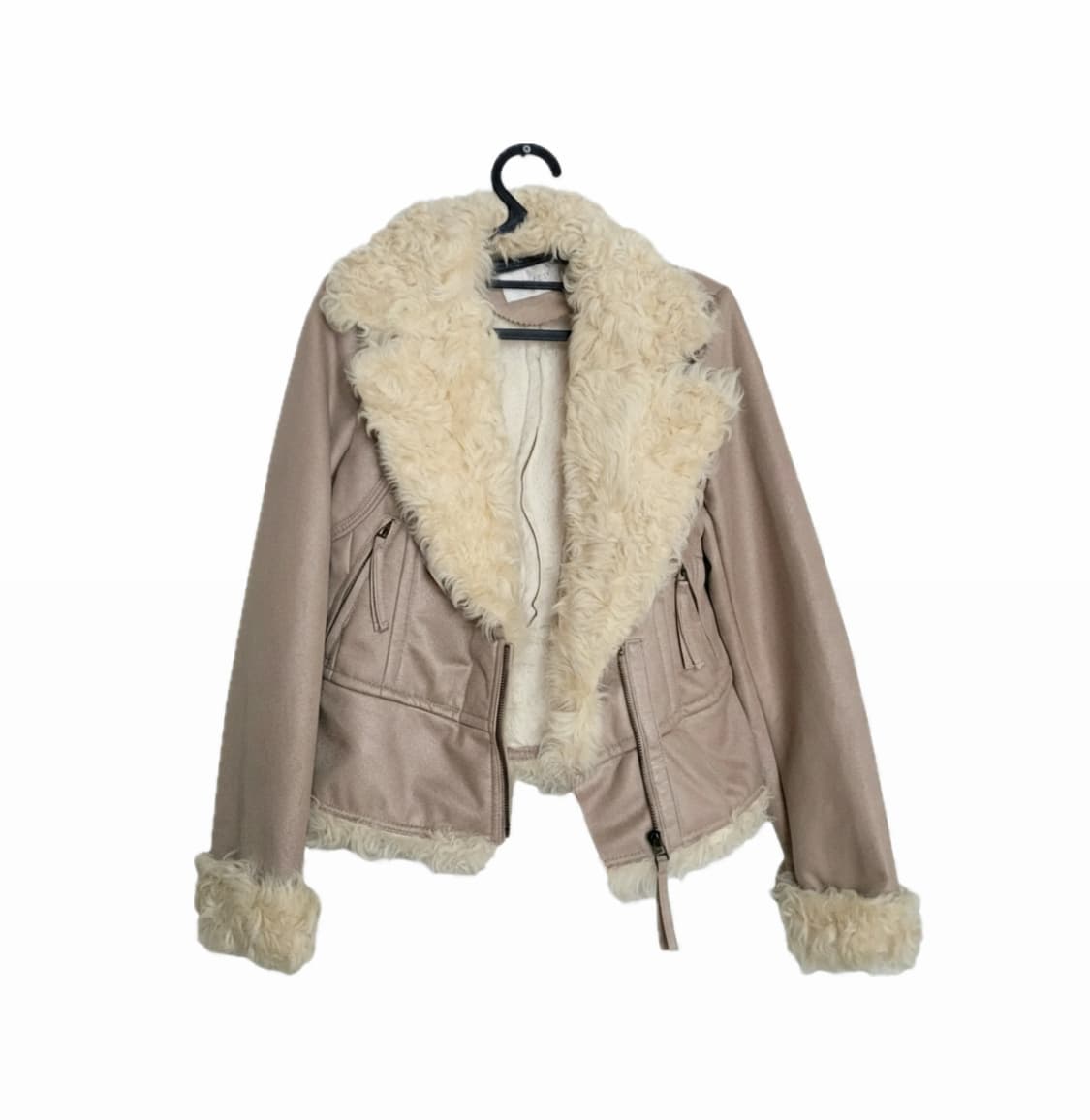 Soup 스웨이드 양털 무스탕 자켓 상품이미지1