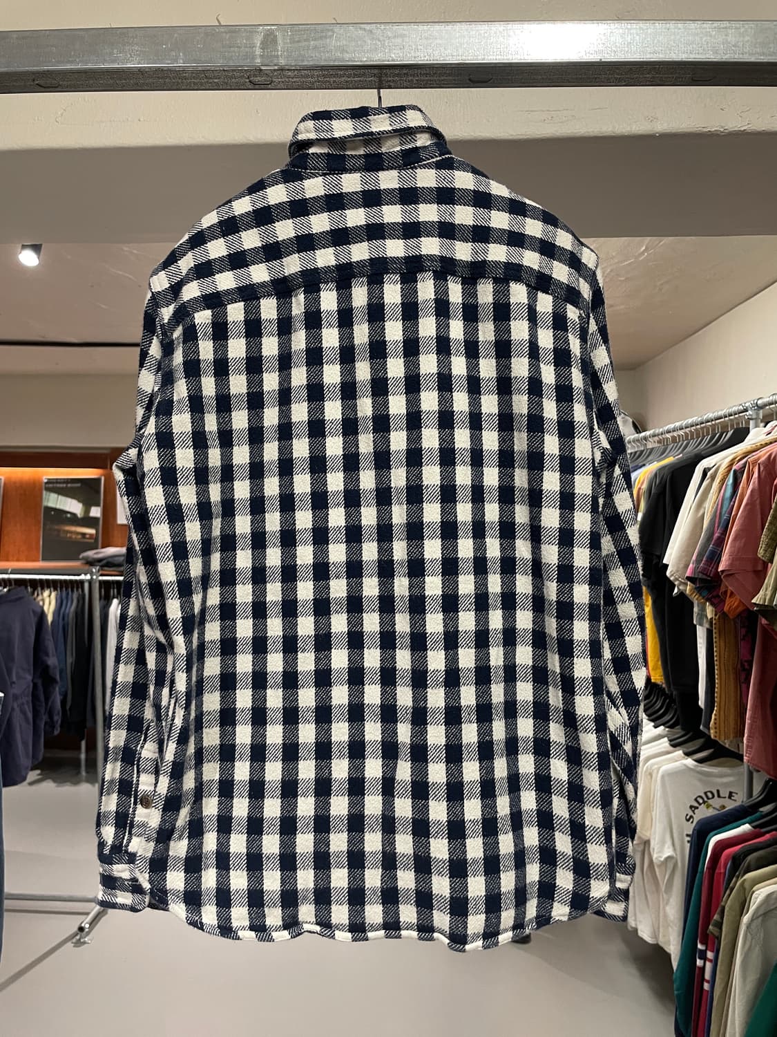 GAP 체크 패턴 플란넬 셔츠 상품이미지5