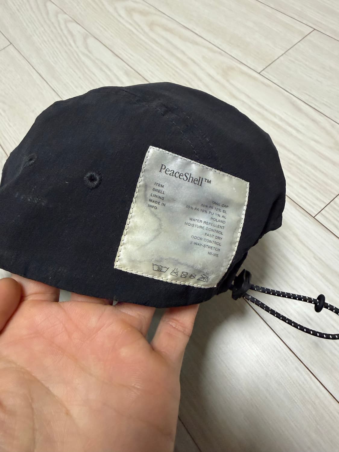 새티스파이 피스쉘 러닝캡 상품이미지2