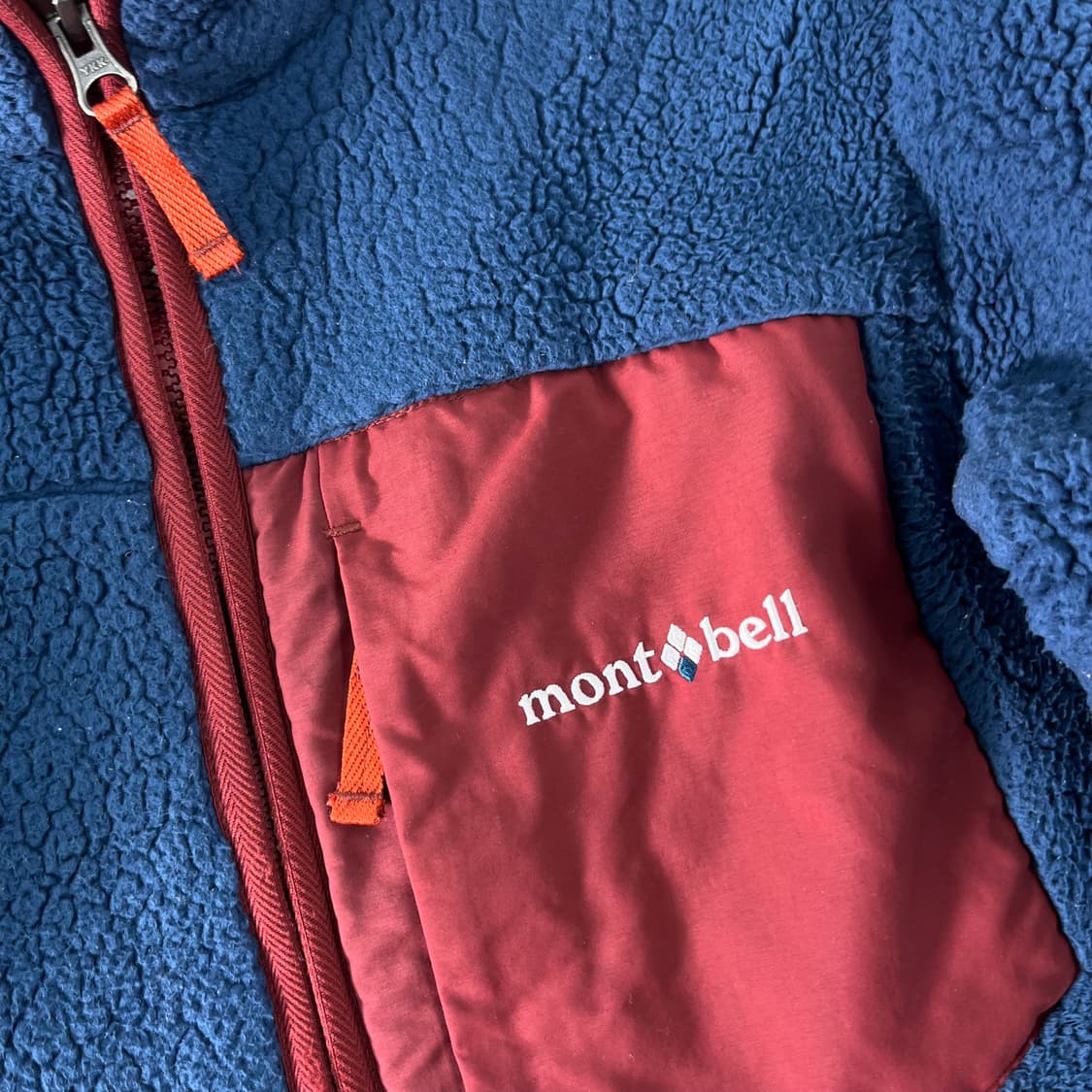 95 몽벨 레트로 양털 플리스 자켓  상품이미지2