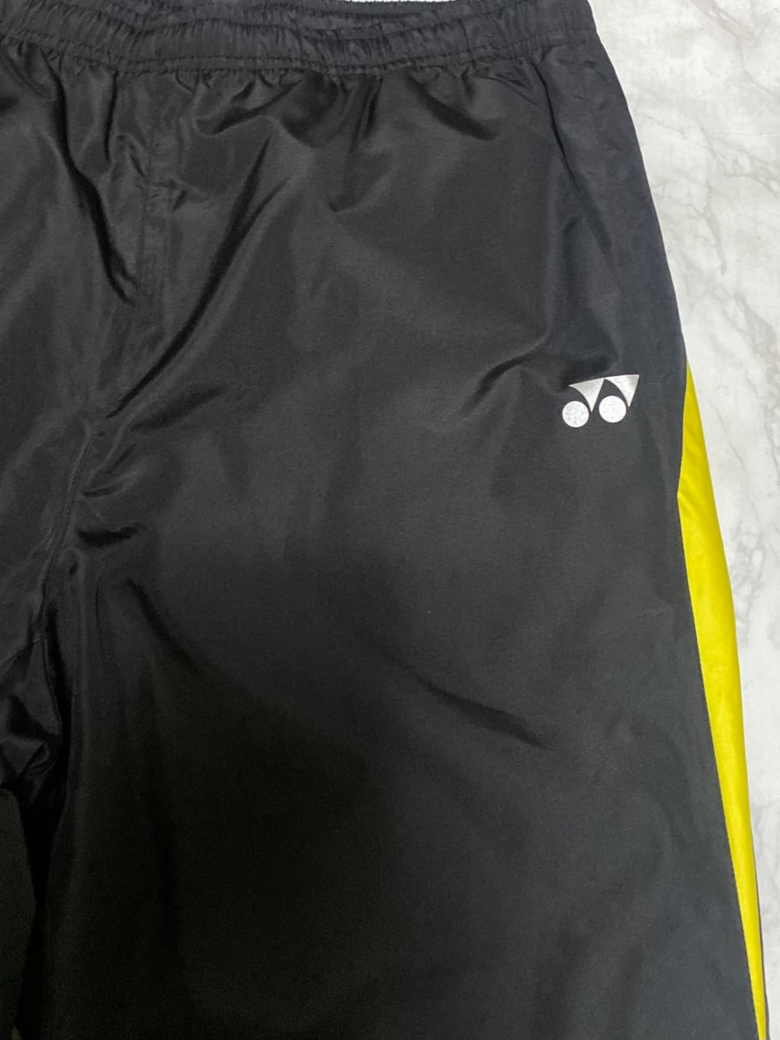 요넥스 블랙/옐로우 트레이닝복 세트 100~ 105 배드민턴 테니스 상품이미지8