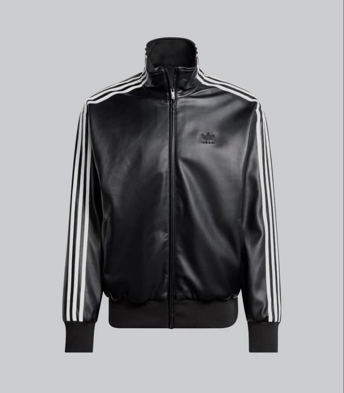 아디다스 포우 레더 아디컬러 3S 루즈 파이어버드 트랙수트 자켓 블랙 - 상품이미지1