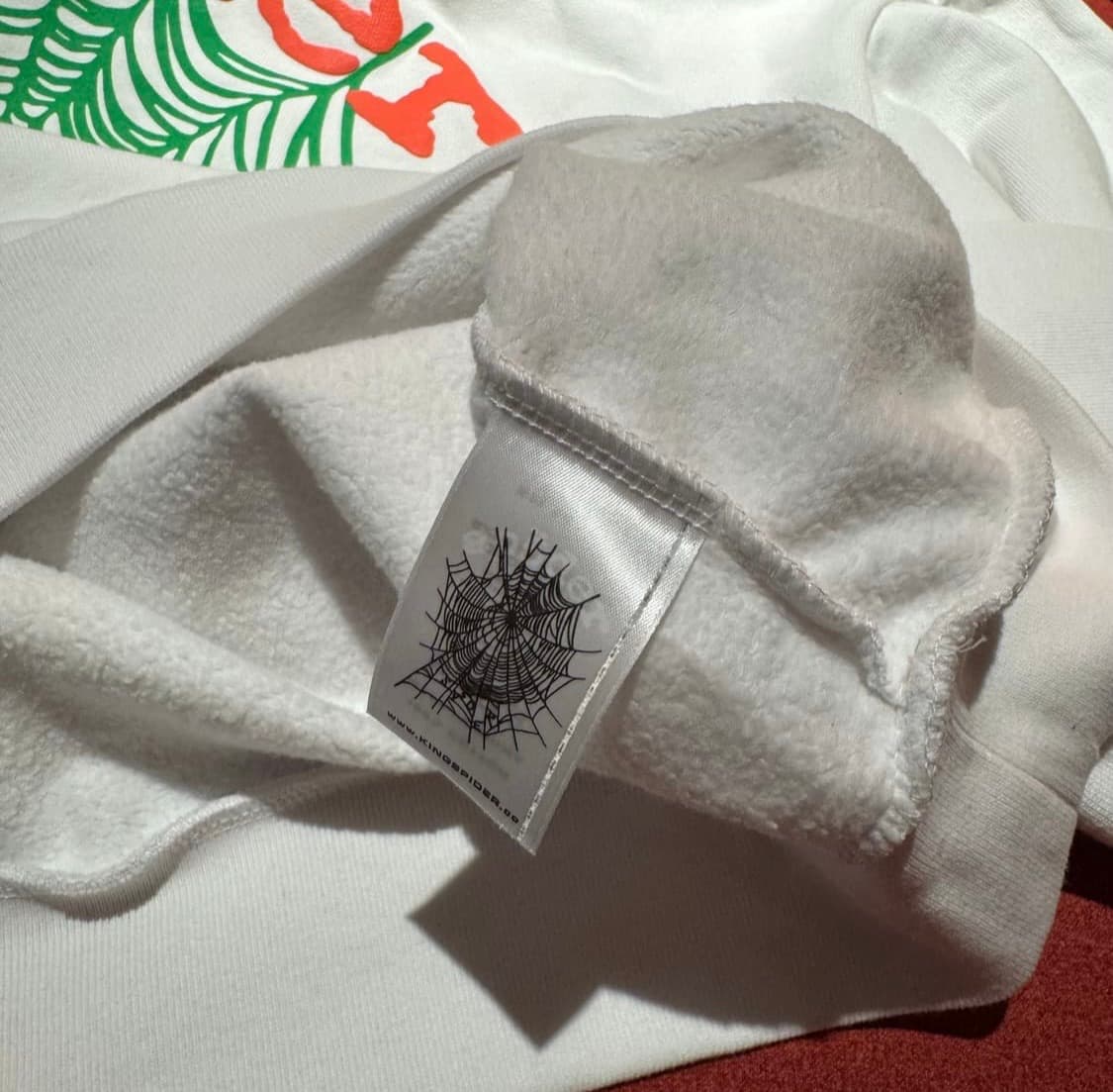 sp5der 스파이더 후드티 OG WEB V2 GRADIENT 상품이미지6