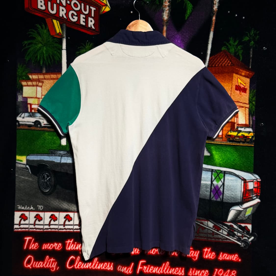 폴로랄프로렌 브리커 플래그 반팔 카라티 L 상품이미지5