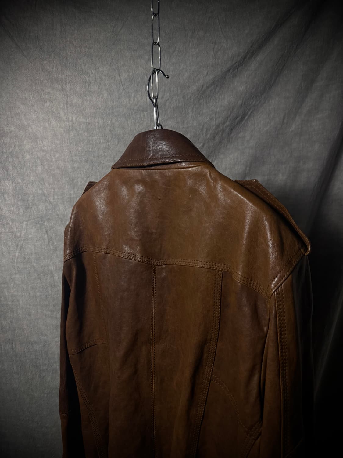 DOLCE & GABBANA Cow Leather Field Jacket 상품이미지7