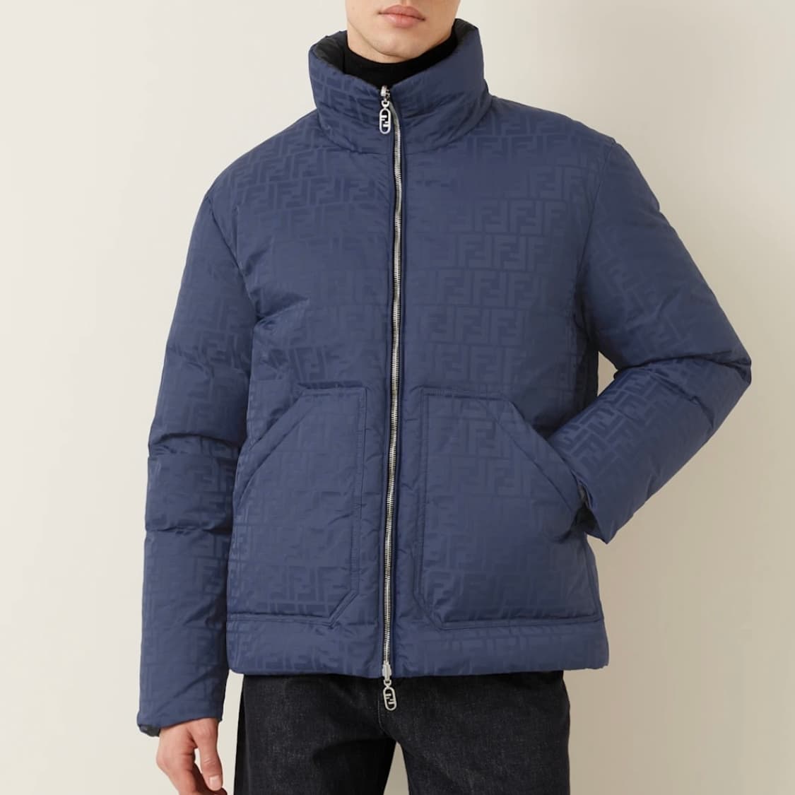 [S+급/48] 펜디 FF로고 모노그램 리버서블 패딩 자켓 상품이미지8