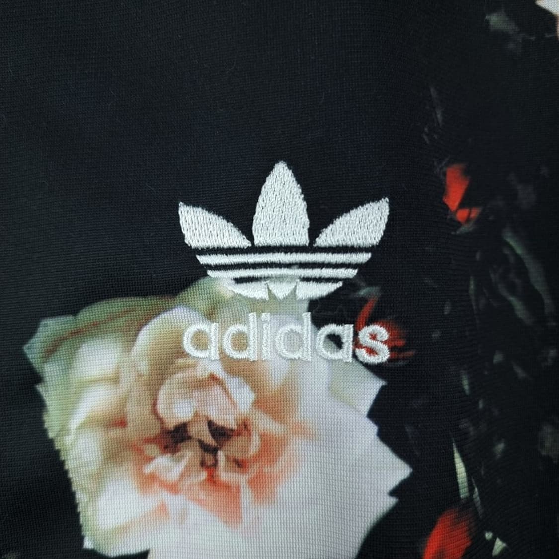 [아디다스] 플라워 패턴 파이어버드 져지 트랙탑 집업 자켓 M17427 상품이미지6