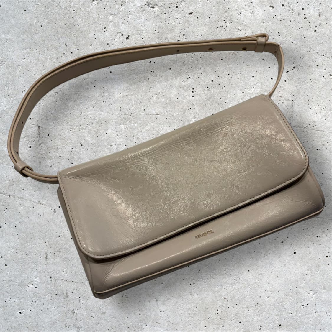 스탠드오일 버터백 크림 숄더백 상품이미지1