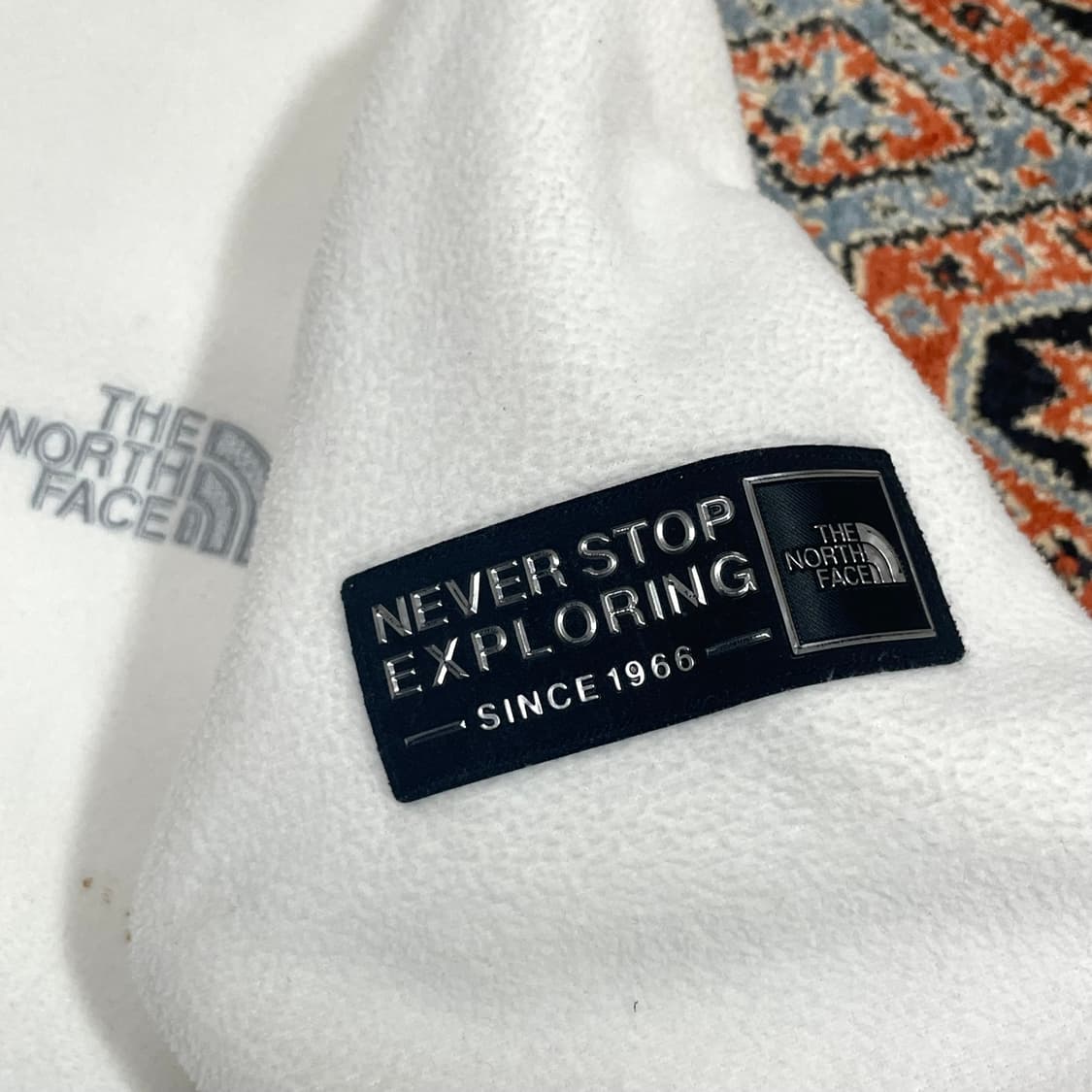 노스페이스 화이트 밍크 기모 플리스 집업 자켓 남성100 상품이미지3