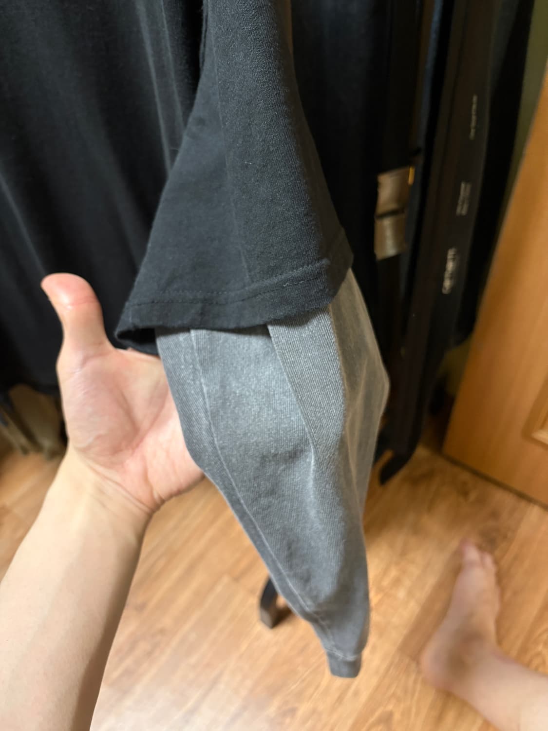커버낫 레이어드 스웻셔츠 상품이미지4