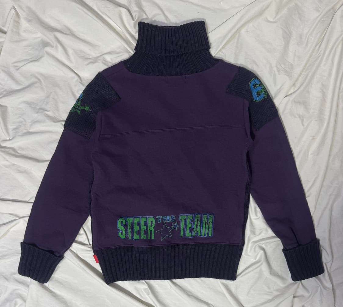 Sky bomber 럭비 터틀넥 니트 상품이미지5