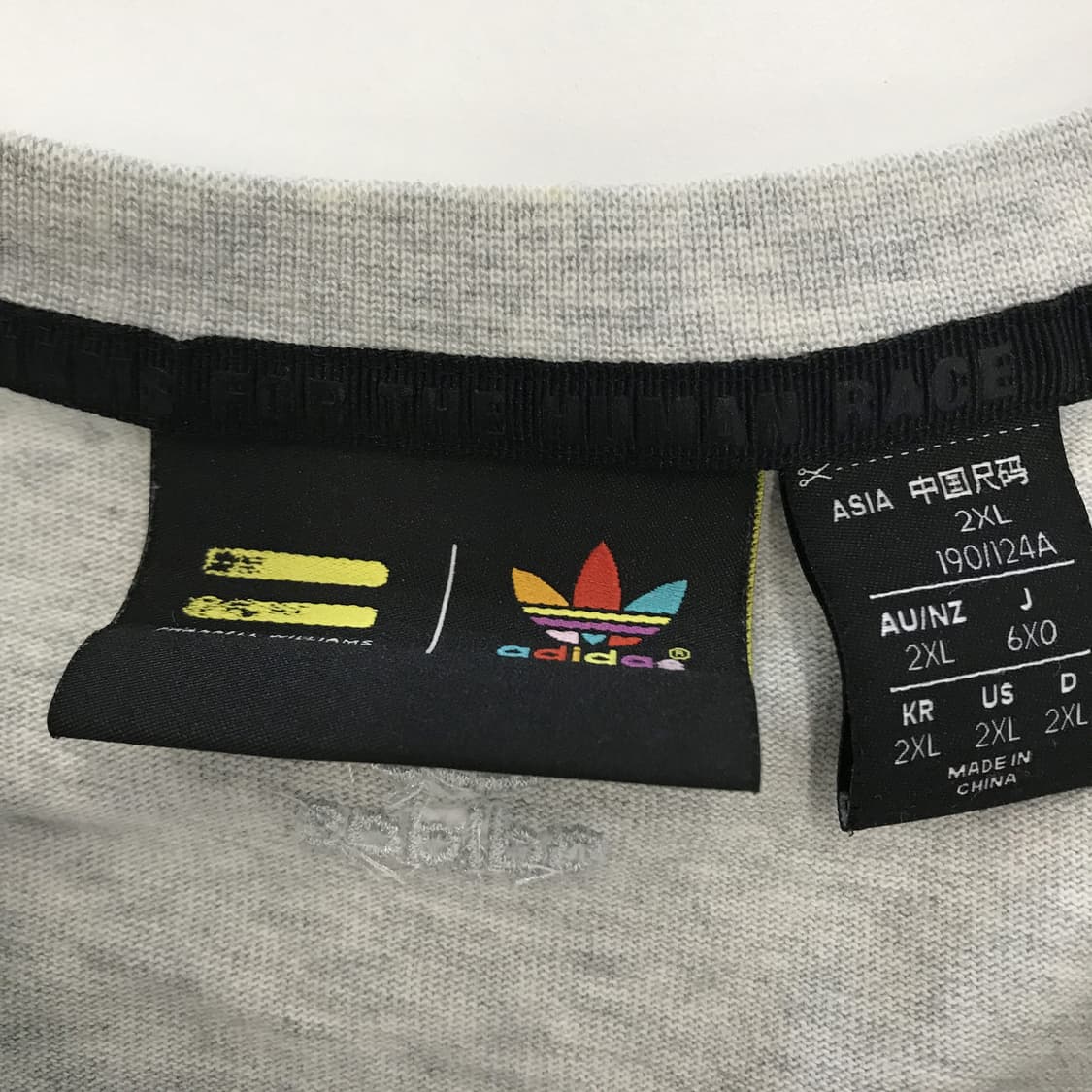 아디다스 휴먼레이스 퍼렐윌리엄스 반팔 [2XL] 상품이미지6