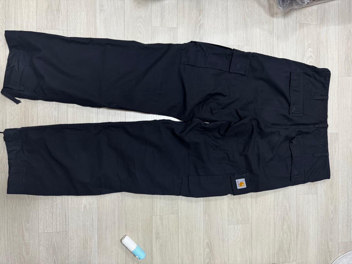 [32x32] 칼하트 블랙 카고팬츠 상품이미지1