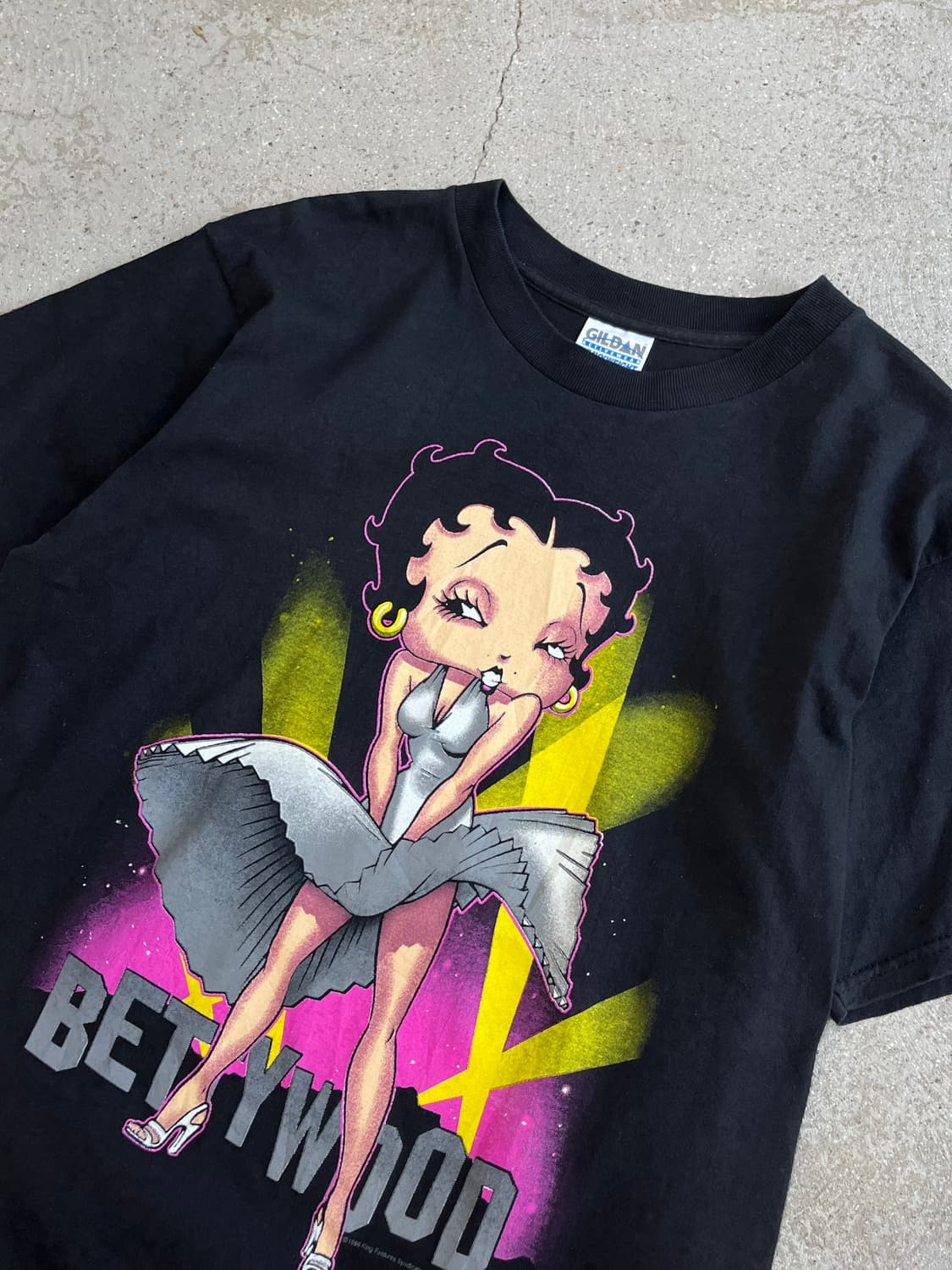 90's BETTY BOOP tee (made in MEXICO) 상품이미지2