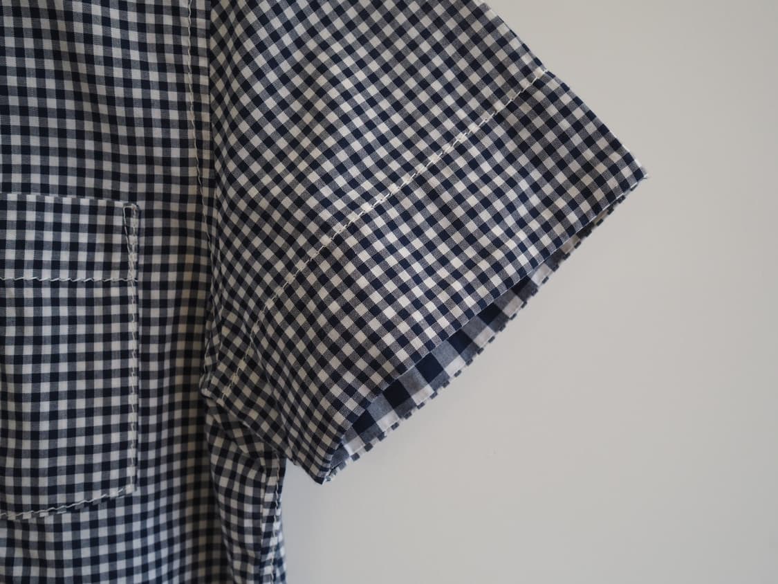 꼼데가르송 트리콧 AD2009 체크 반팔 셔츠 상품이미지3