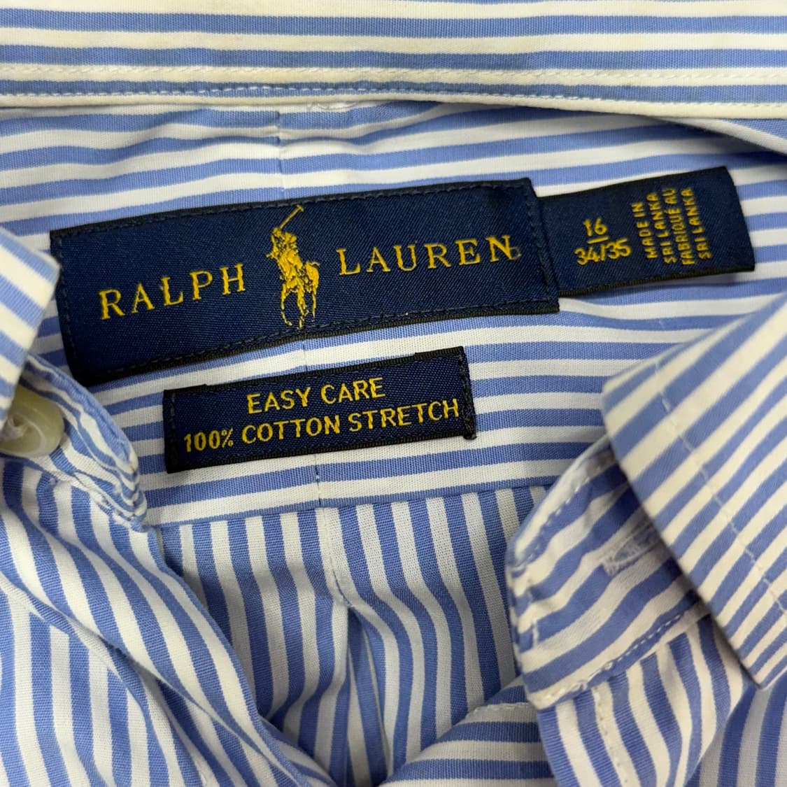 [L] 폴로 스트라이프 셔츠 상품이미지5