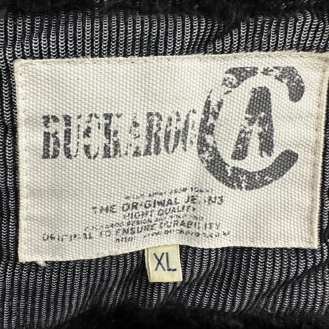 100 버커루 y2k 남자 울프죠 워싱 코듀로이 자켓 상품이미지4