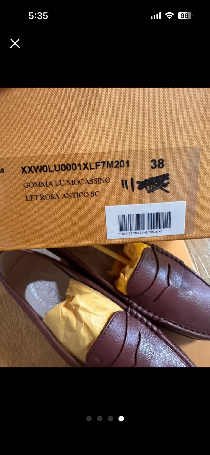 토즈 여성 드라이빙 슈즈 ㅡ새상품 상품이미지4