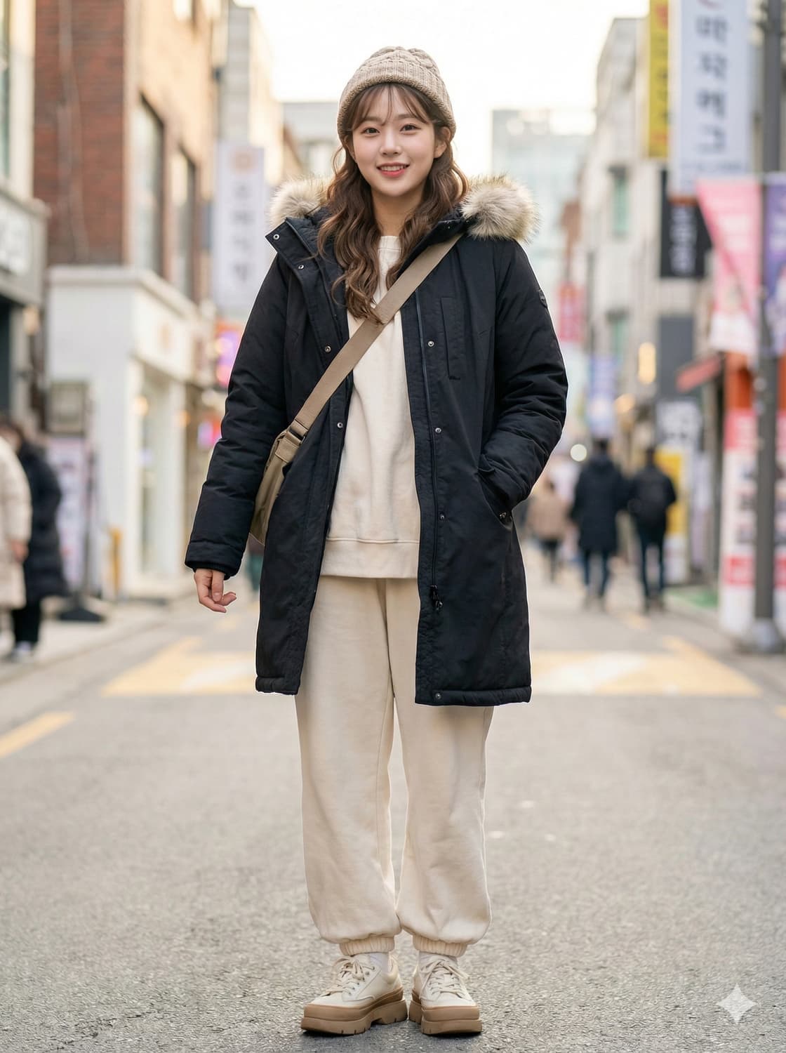 타미힐피거 블랙 다운 롱패딩_XS 상품이미지1