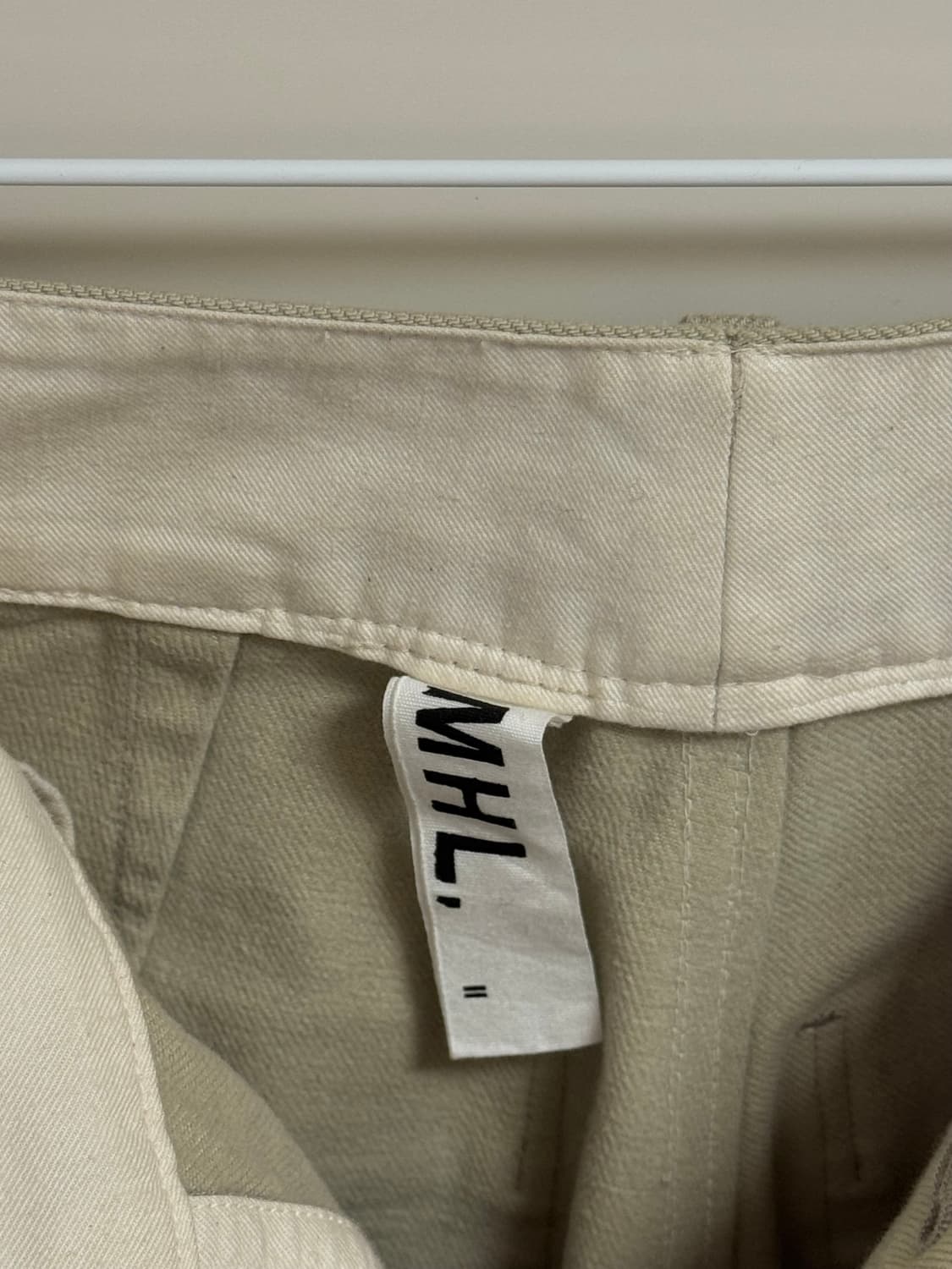 MHl 마가렛호웰 베이지 코튼 상품이미지6