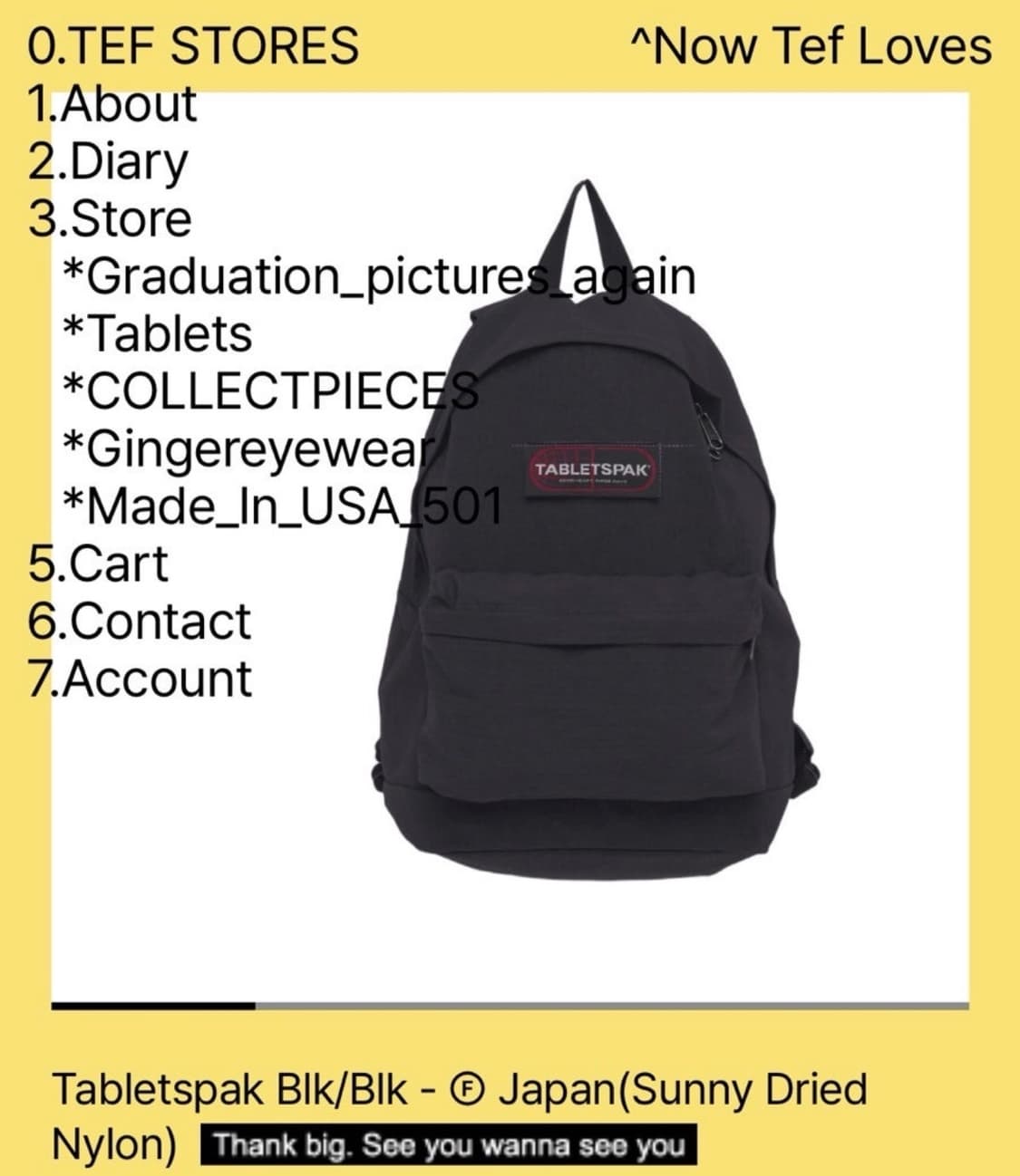 테프스토어즈 백팩 상품이미지1