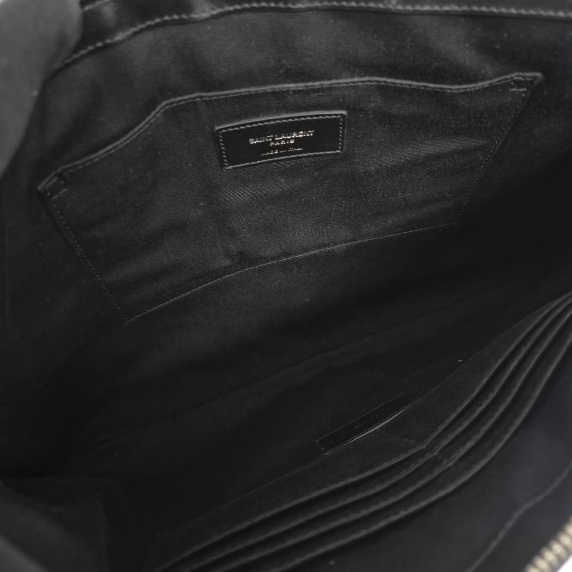 [감정완료] 생로랑 마틀라세 클러치백 라지 블랙 (440222) 상품이미지10