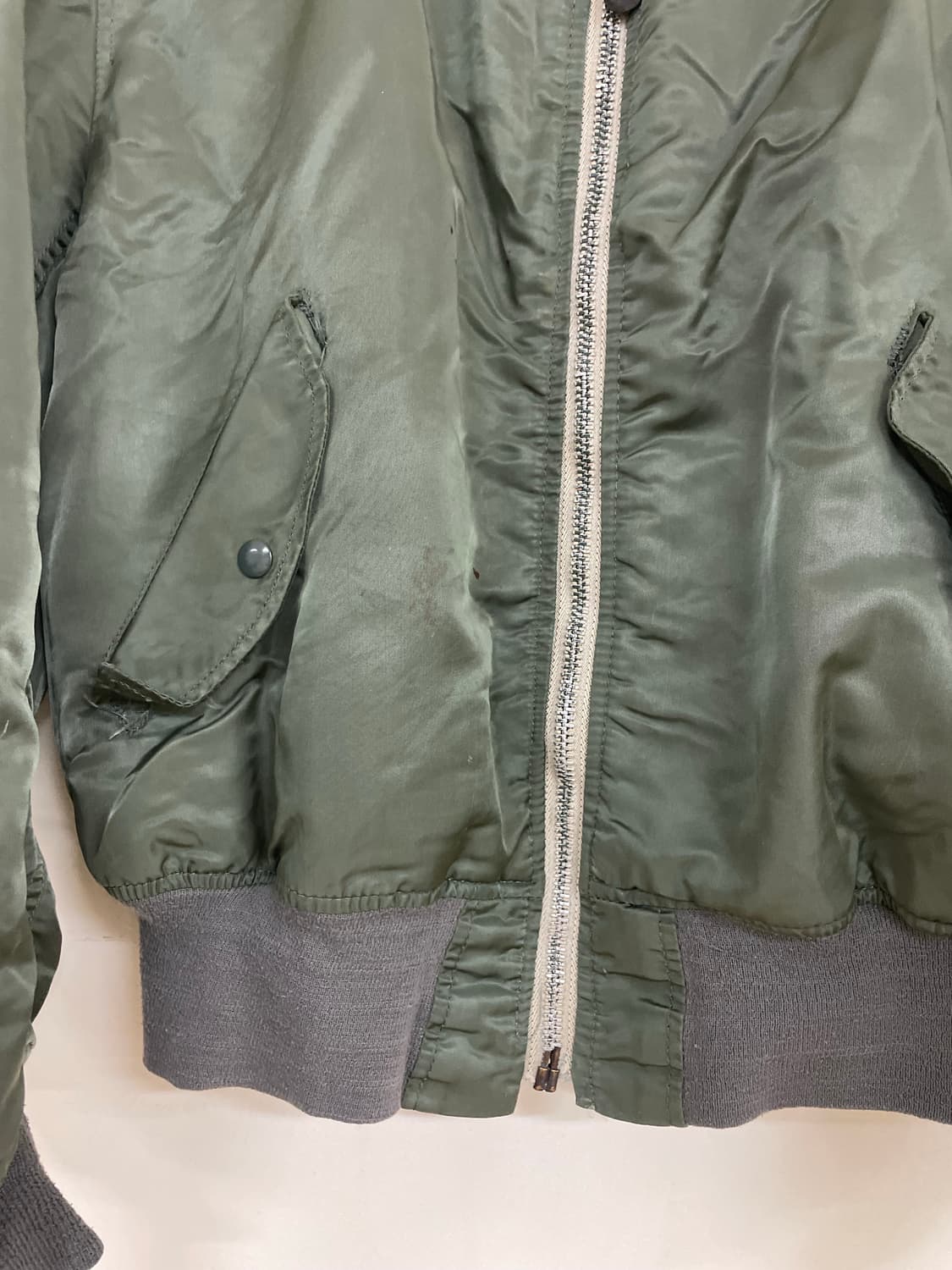 [L] 70s 알파인더스트리 오리지널 ma-1 E타입 상품이미지4