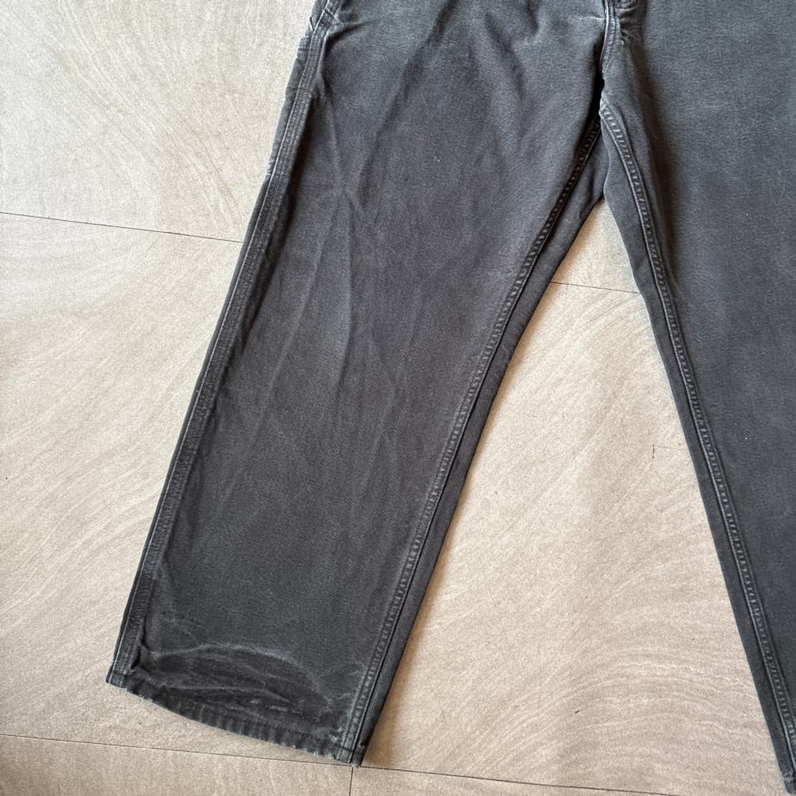 칼하트 오리지널 블랙 싱글니 카펜터 팬츠 바지 상품이미지7