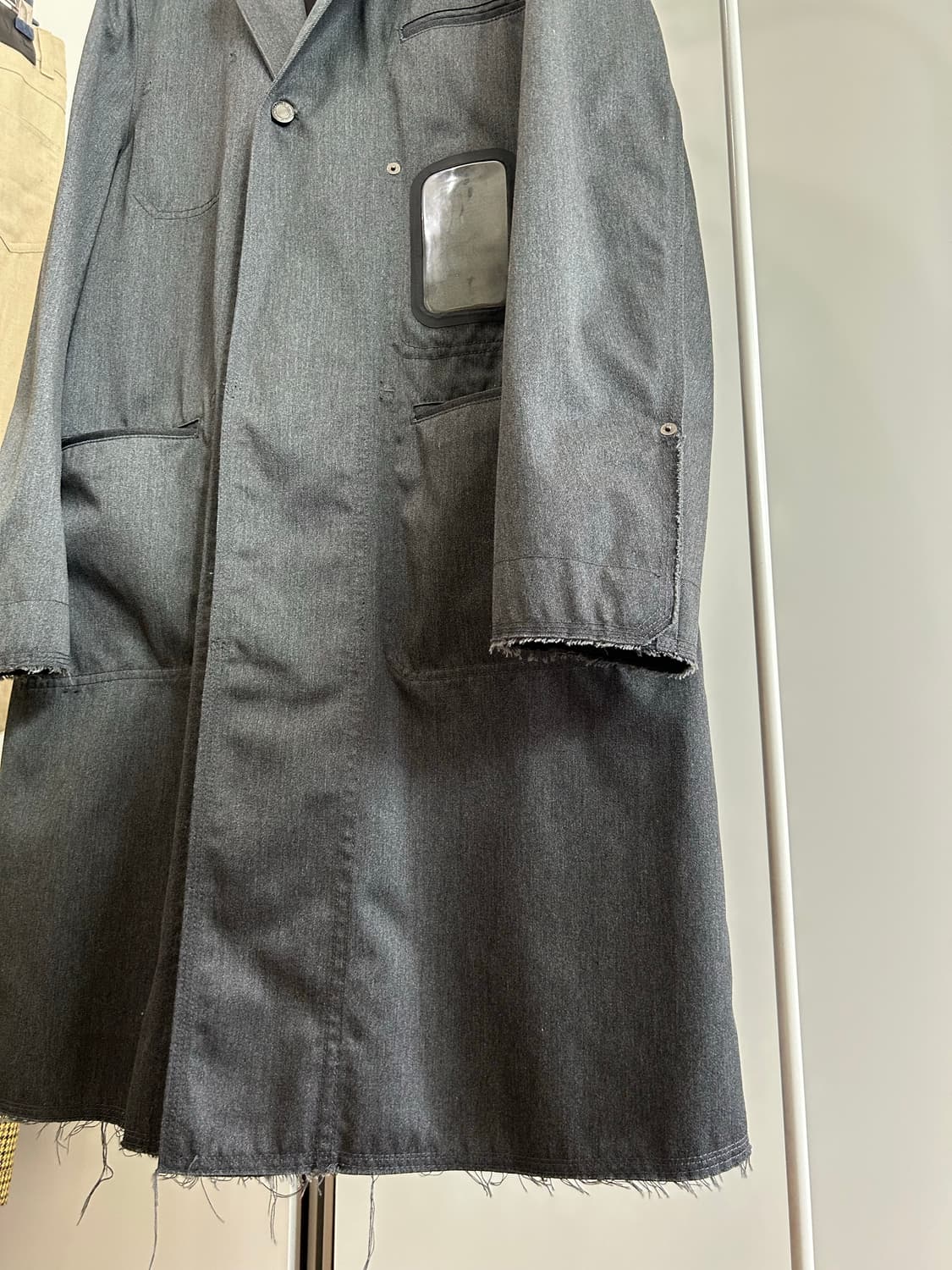 언더커버 디스트로이드 몰스킨 코트 상품이미지5