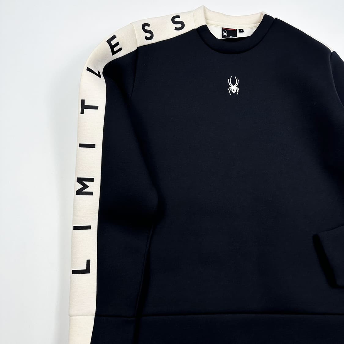 스파이더 사이드라인 기능성 블랙 맨투맨 (M) 상품이미지3