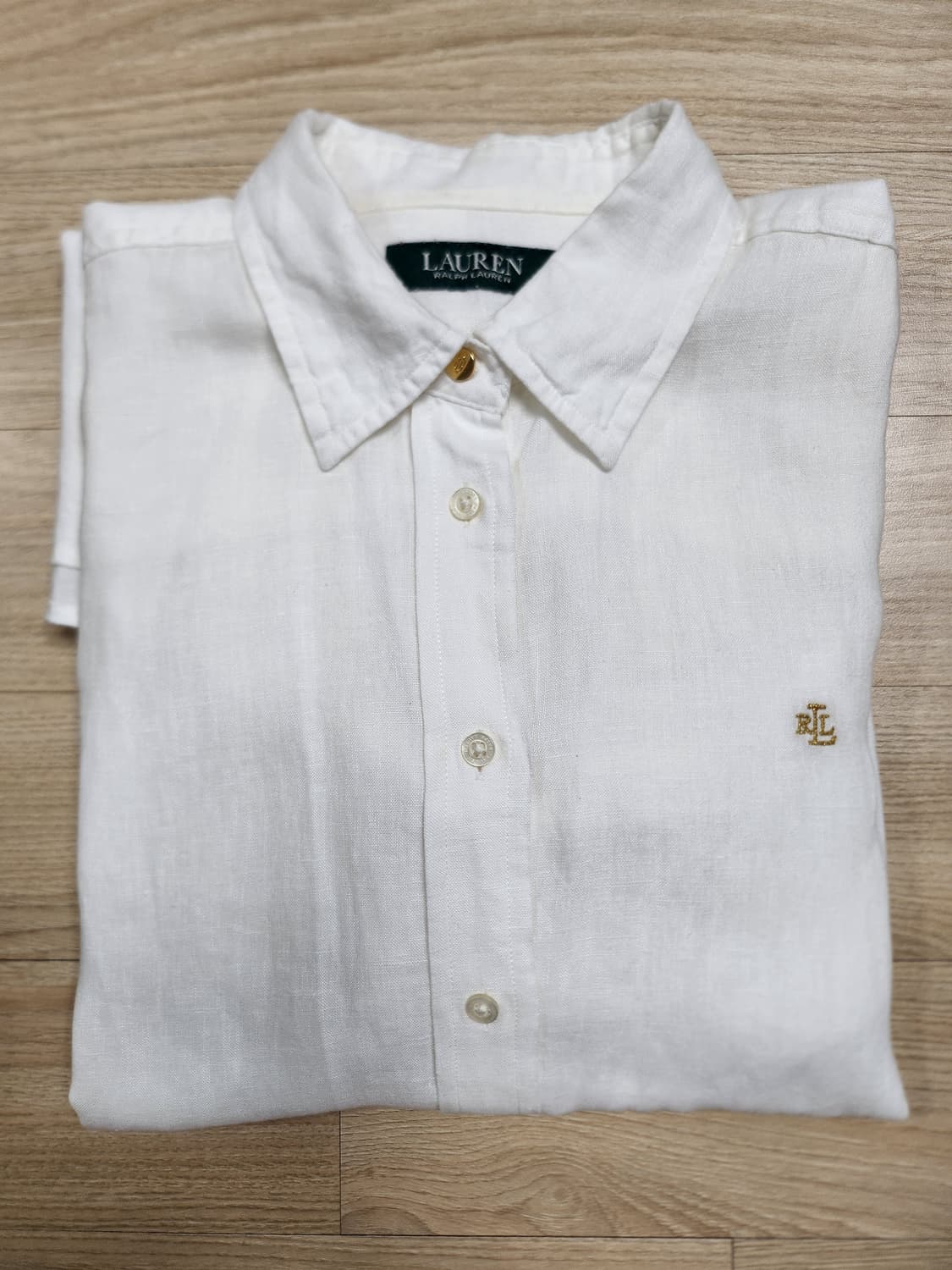 폴로 랄프로렌 린넨긴팔셔츠 (S 상품이미지1