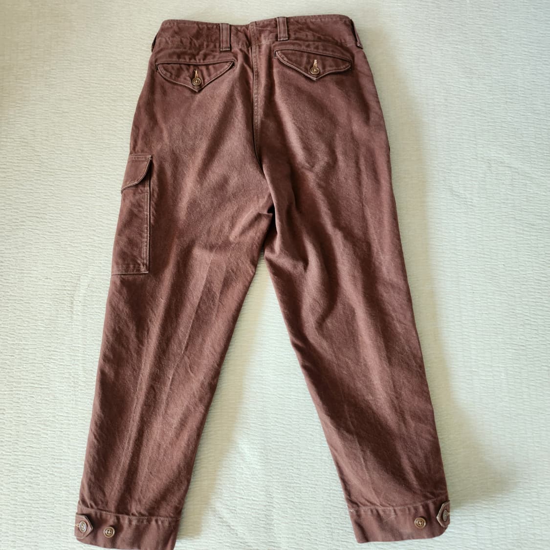 프리휠러스 에비에이터 트라우져 32 레드 브라운 상품이미지2