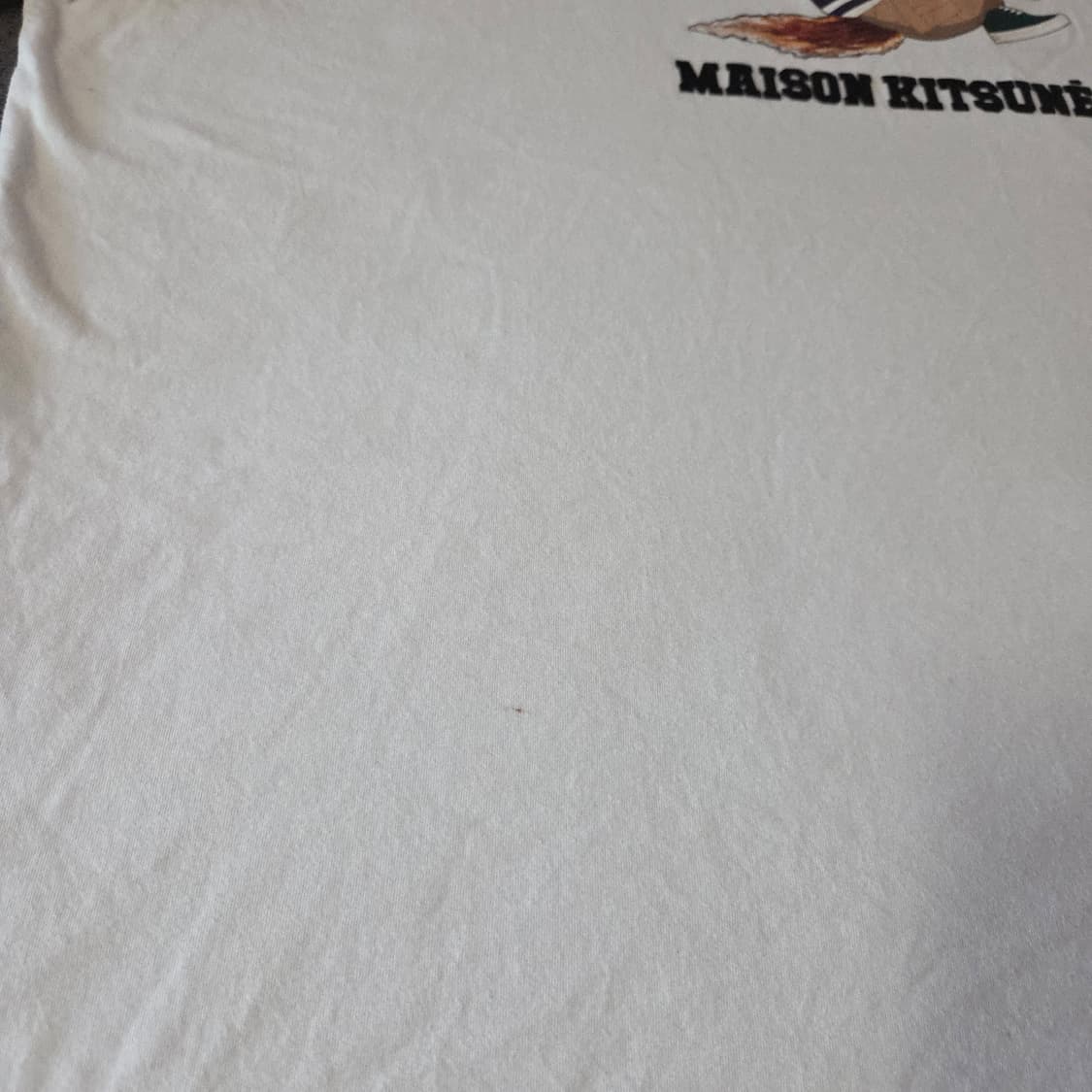 메종키츠네 드레스드 폭스 이지 반팔 티셔츠 XL 상품이미지7