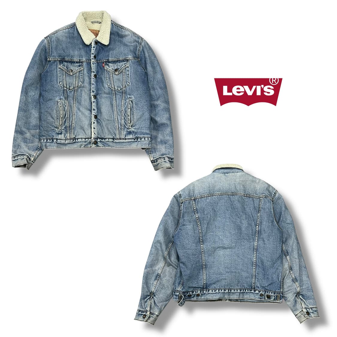 리바이스 셰르파 데님자켓 s08419 상품이미지1
