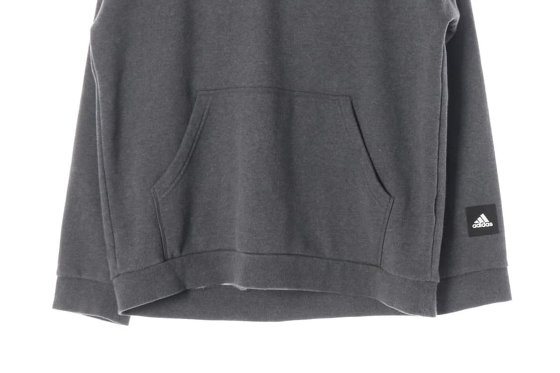 아디다스 크루 빅로고 기모 후드티 2XL 상품이미지4