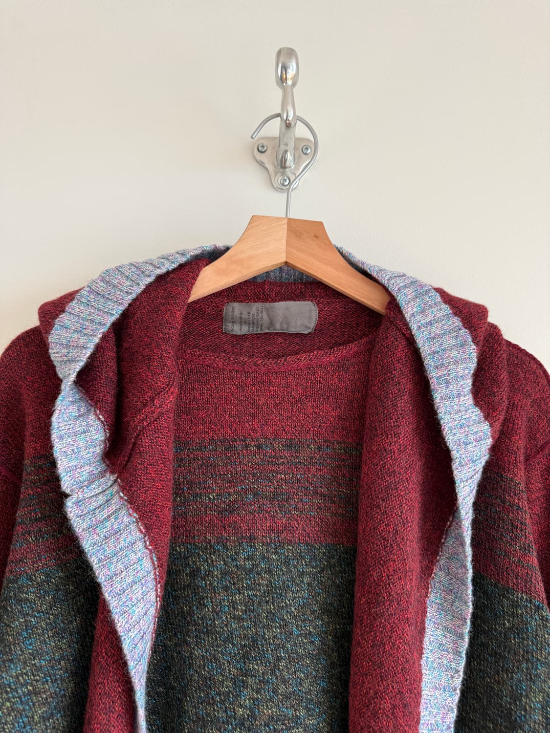 노조미이시구로(NOZOMI ISHIGURO) 울 후드 니트(JAPAN) 상품이미지3