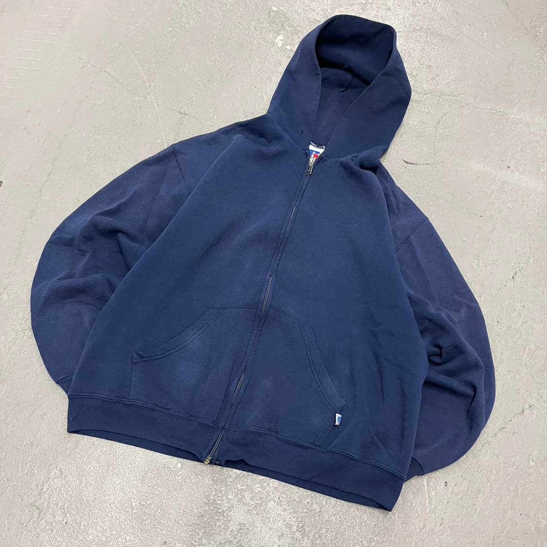 러셀 애슬레틱 빈티지 후드 집업 상품이미지1