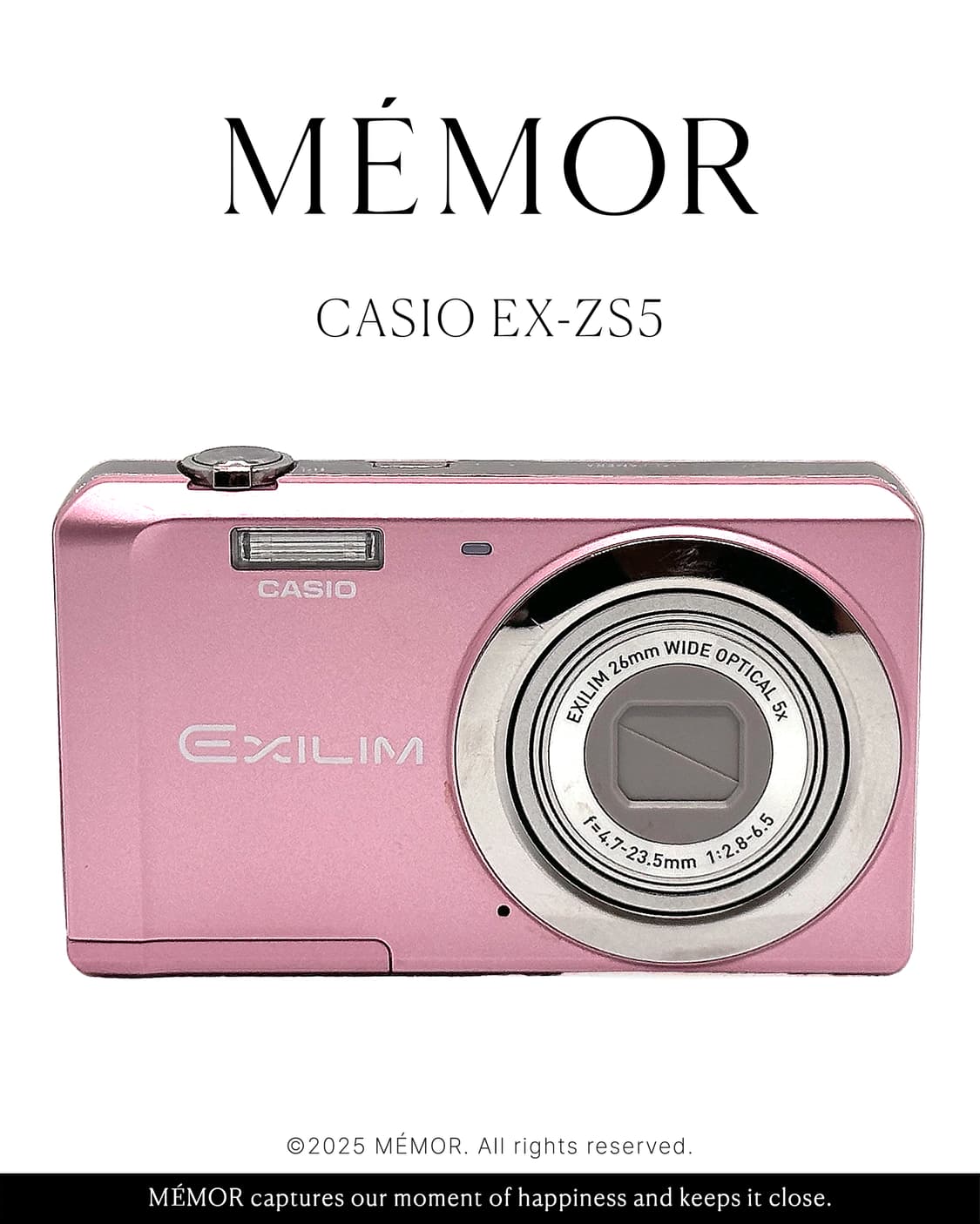 딸기우유핑크컬러🍓CASIO EX-ZS5 카시오 카메라 박스셋 상품이미지1