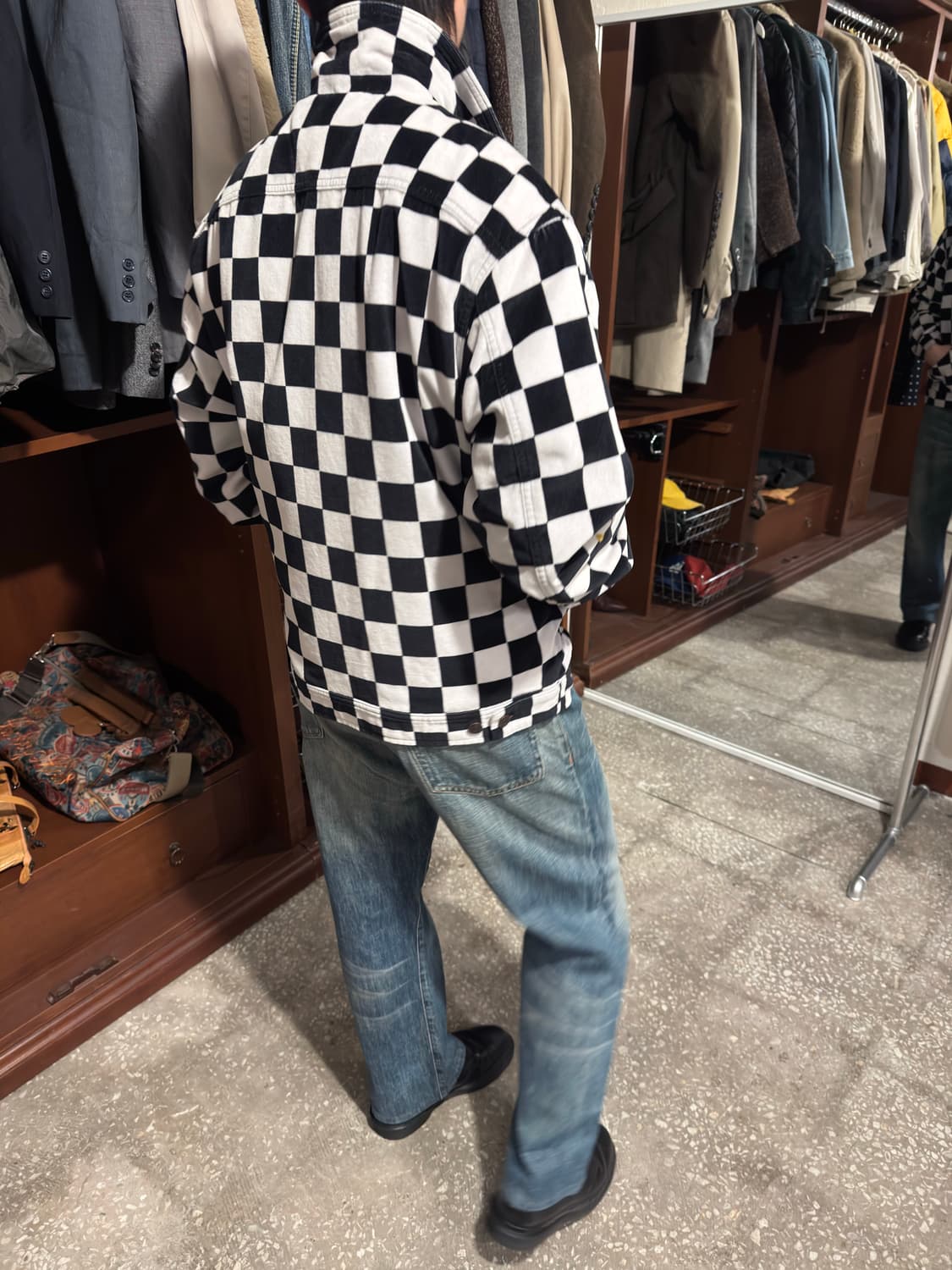 슈프림 체크워크 자켓 상품이미지3