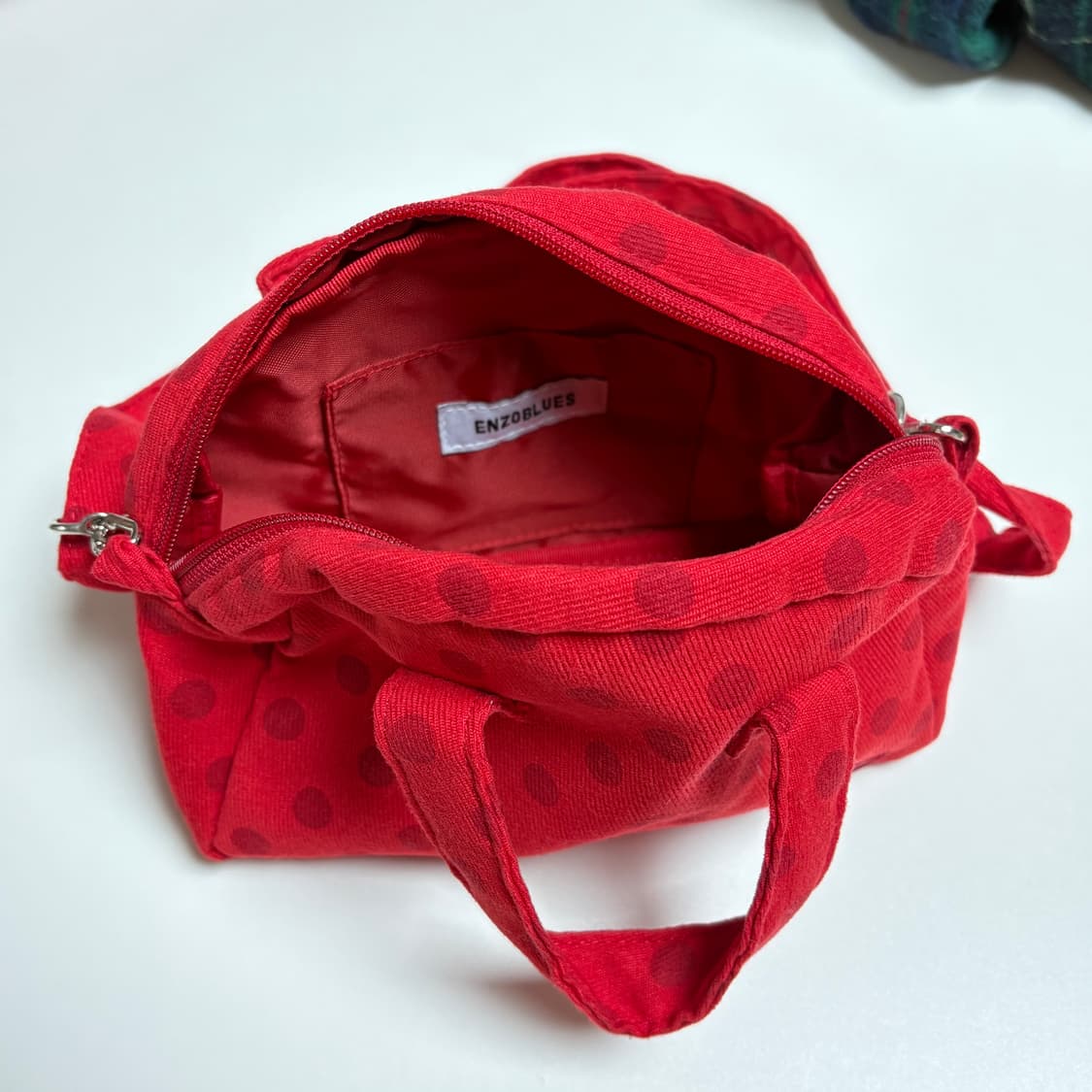 엔조블루스 도트 크로스백 상품이미지5