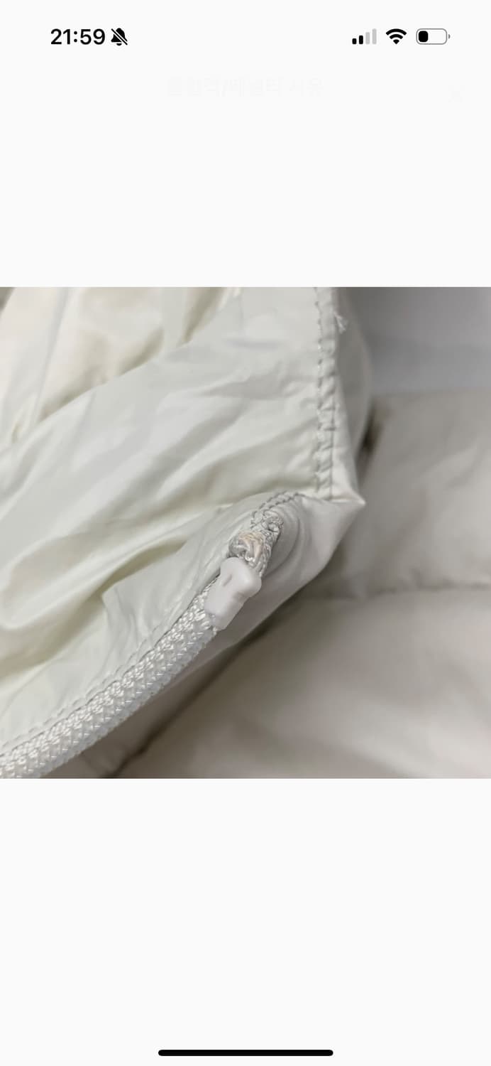 무신사 스탠다드 후디드 다운 경량패딩 M 상품이미지4