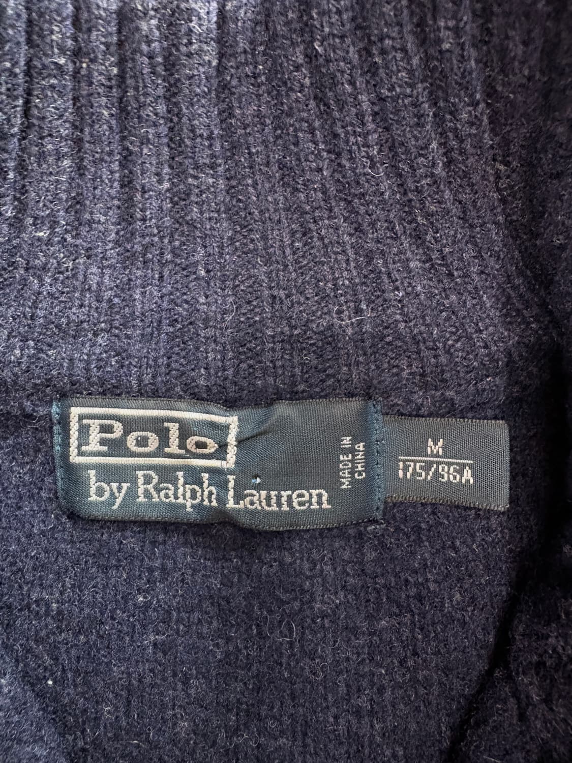 폴로 랄프로렌 아카이브 모크넥 버튼 니트 4081 상품이미지4