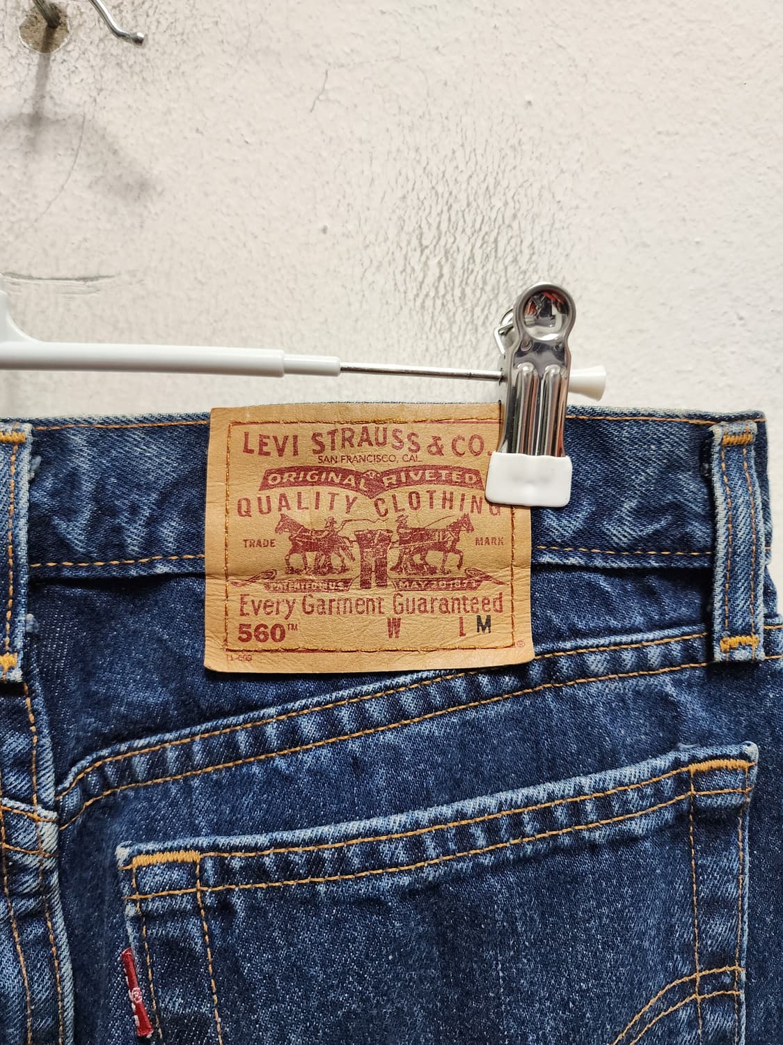 리바이스 90s 560 데님 팬츠 (USA MADE) 상품이미지4