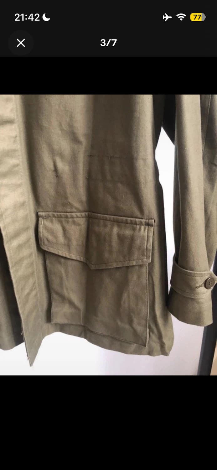 60s 프랑스군 M47자켓 S/M 상품이미지3