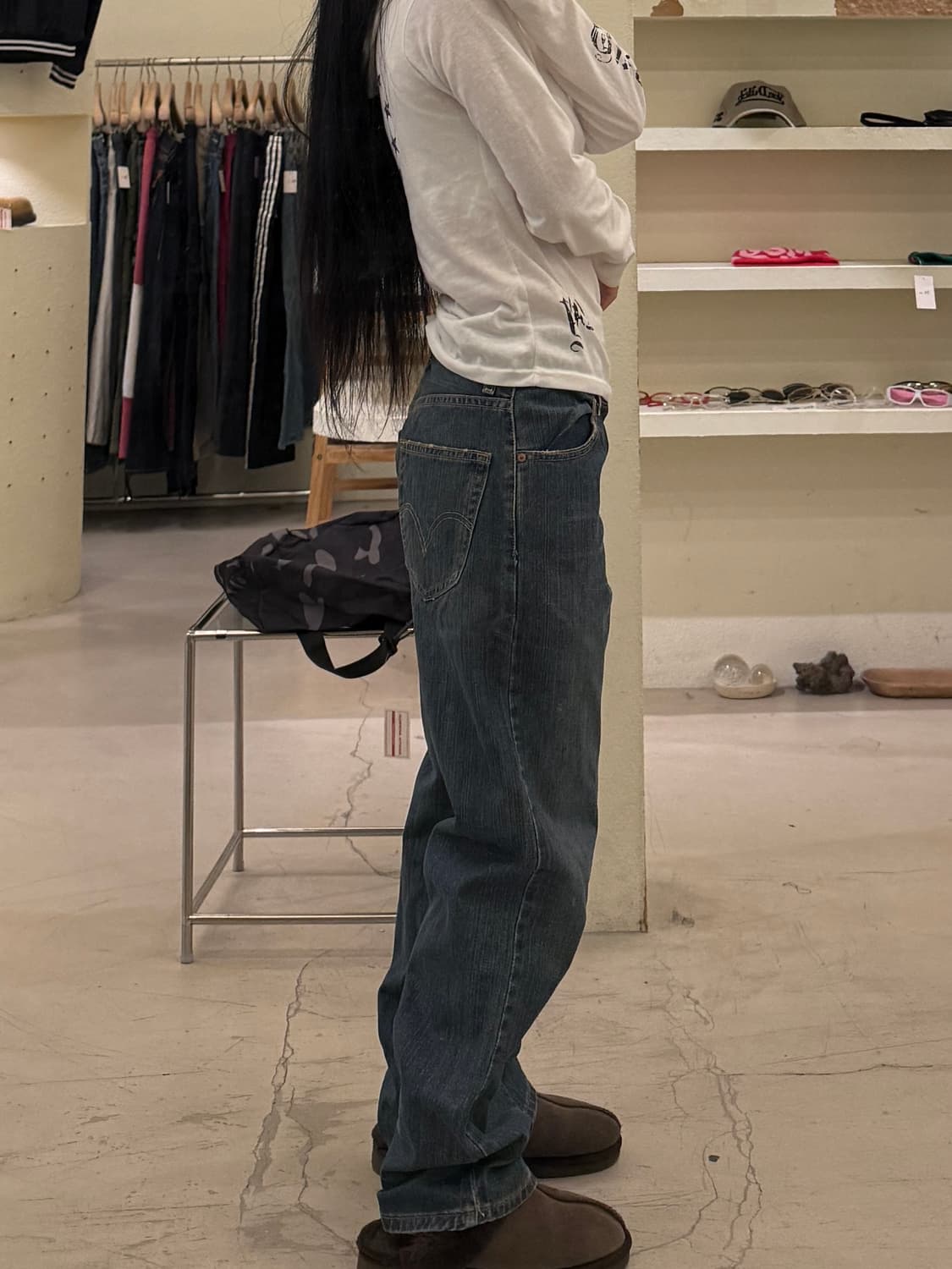 리바이스 569 루즈 스트레이트 핏 데님 팬츠 U1246 상품이미지2