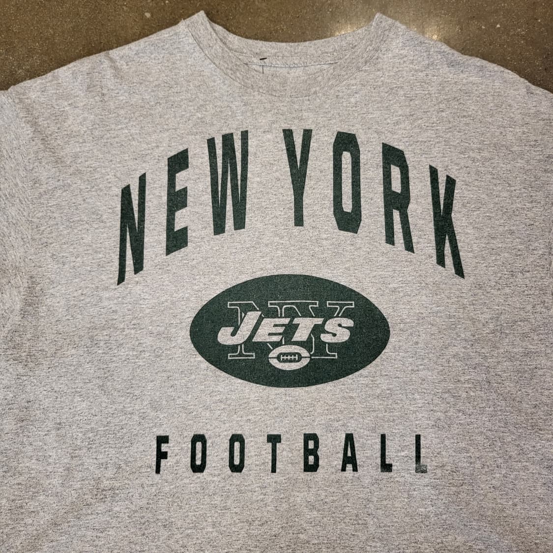 NFL 뉴욕 제츠 풋볼 티셔츠 그레이 상품이미지2