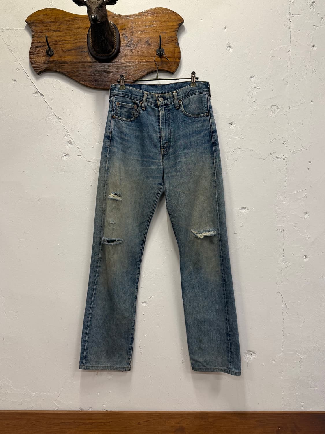 29inch) 90s LVC 빈티지 리바이스 502 Selvedge Je 상품이미지5
